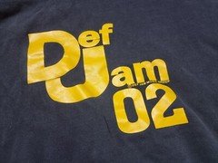 Vintage Def Jam 02 Recordings Hoodie Sweater Pullover Hip hop rap tee Size XXL