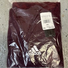 Adidas Mens Fresh Short Sleeve Cotton Tee Maroon HG0707 Men’s Size 3XL – NWT