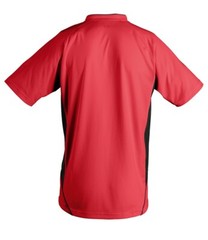 New Mens Sols 01638 Maracana Contrast performance T. Red/Black XL. T7548.