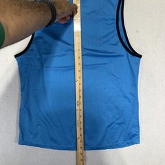 Neleus Tank Top Shirt Mens Medium Blue Gym Mesh
