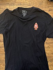 OAF Nation Men’s XL T-shirt Lot. Next Level Apparel Staccato Brand – See Photos