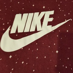 Nike Star AOP T-Shirt Dark Team Red/Light Bone Men’s XL