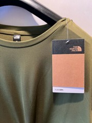 THE NORTH FACE MENS DUNE SKY LONG SLEEVE CREW FOREST OLIVE LARGE STANDARD FIT