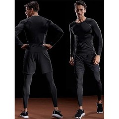 Mens Rash Guard Shirts Quick Dry Swim Shirts UV Protection Long Sleeve T-Shirts