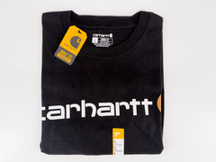 Carhartt Men’s Loose Fit Heavyweight Short-Sleeve Graphic T-Shirt • LT • Black