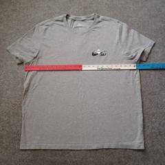 Nike Golf T Shirt Mens XXL Gray Just Tap It In Golf Ball Graphic Short Sleeve
