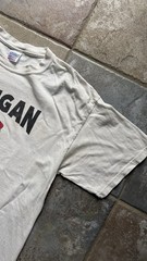 VTG Michigan Sucks Ann Arbor Is A Whore Graphic OSU Football T-Shirt White Large