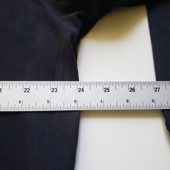 Uniqlo Mens XL Black Mock Neck Long Sleeve Shirt Minimalist Neutral NWOT