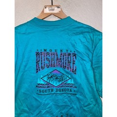 Vintage Silver Dollar City Shirt Mount Rushmore Test Print Tee 90s VTG Medium