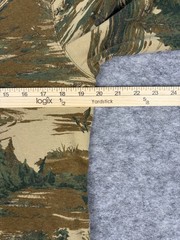 Double RL RRL Shirt Mens M Henley Sportsman Wetland Print Long Sleeve Rare