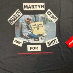 Full Send Nelk Boys Bradley Martyn Doesn’t Pay For Black T-Shirt Large NEW