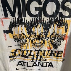 Gallery Dept. Migos Culture III Atlanta Skull Graphic Crew Neck T-Shirt, Size L