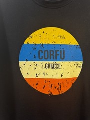 Men’s Graphic T-Shirt Corfu Greece Sol’s Regent XL