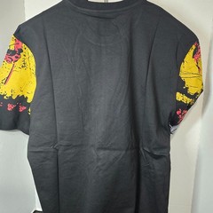 FaZe Clan Men’s Nuke Squad Skull Graphic T-Shirt Black Yellow Green Red Size L