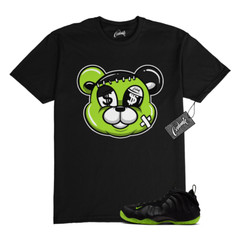 Foamposite Volt Black Air One T Shirt Match STITCH