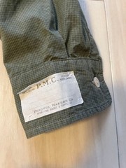 PHIGVEL Olive Band Collar Shirt Size S – Pre-Owned