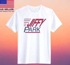 Jiffy Park Seinfeld Tv Show Logo White T-shirt Size S-5XL