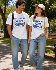 Grace Rocky Save Stars Shirt, Rocky Alien Friendship Sci-Fi Lover Gift Tee