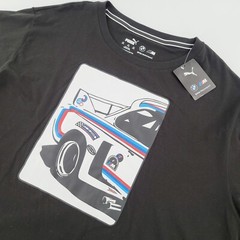 Puma BMW MMS Statement Graphic Logo T-Shirt Tee Black Men’s Size 2XL XXL NWT