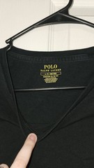 Polo Ralph Lauren Custom Slim Fit Men’s Black crew-Neck T-Shirt Short Sleeve L