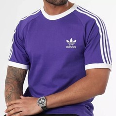 NEW MENS ADIDAS ORIGINALS CALIFORNIA 3 STRIPES TREFOIL SHIRT ~SIZE 2XL #IZ2369