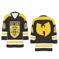 Wu-Tang Unisex V-neck Hockey Jersey