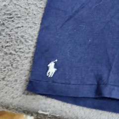 Polo Ralph Lauren Mens Custom Slim Fit Graphic T-Shirt Navy Blue Large