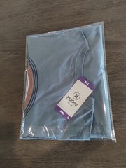 Hurley Ultra Soft Tagless 2-Sided Graphic T Shirt (Men’s XXL) Slate Blue Tee NEW