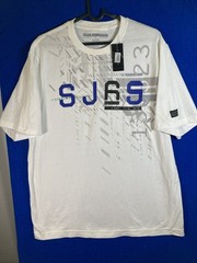 Sean John SJ65 Men’s T-Shirt XL NWT White Blue Graphic Urban Streetwear Y2K