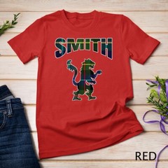 Smith Clan Kilt Tartan T-Shirt Lion Namesake Scottish gift Unisex T-shirt
