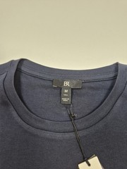 Banana Republic Shirt Mens Medium Tall Blue Cotton Crewneck Tee Casual Basic