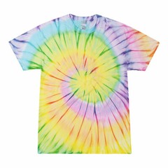 Lolly Pop Tie Dye T-Shirts Adult & Kids Sizes Cotton Colortone