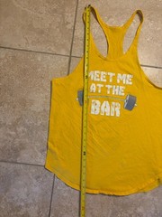 Vintage Powerhouse Gym Columpus OH Tank Top Stringer Tee