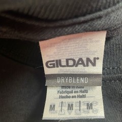 Gildan Black Short Sleeve Tee‎ Classic Crew Neck size M