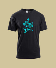MEN WOMENS TEE TSHIRT UNISEX SHORT CIRCUIT NUMBER 5 ALIVE RETRO GIFT MOVIE 80’S