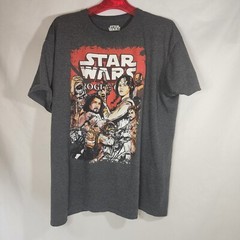 Star Wars Rogue One Comic Book Style Characters Men’s XL Short Sleeve Shirt