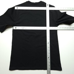 Tsuki Market Mens Shirt Small Black Chest Pocket Tee Spell Out Graphic Casual S