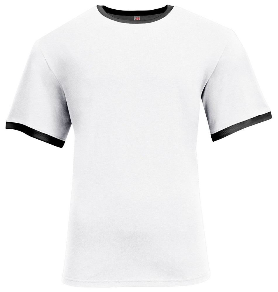 A4 Softek Ringer Tee Mens N3518