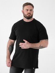 D555 Duke Big Mens Plain Cotton Crew Neck T-Shirt 2XL 3XL XL 5XL 6X 7XL 8XL 10X
