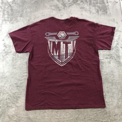 Matco Tools Gildan Shirt Mens Large Red Pocket Logo Graphic Tee Automotive