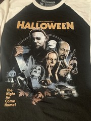 Halloween 1978 Limited Editon Baseball T-Shirt Fright Rags