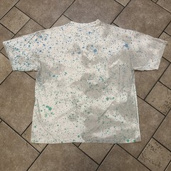 Y2K Rogue Status Awol Paint Splatter AOP Skate Gun T Shirt Men Medium Rob Dyrdek
