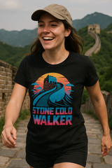 The Great Wall Of China T-Shirt – “Stone Cold Walker” Graphic Tee