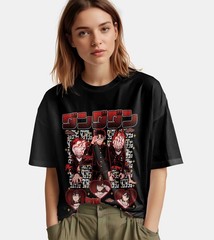 Dandadan T-shirt Okarun Shirt Momo Seiko Ayase Top Aira Turbo Granny Unisex Tee