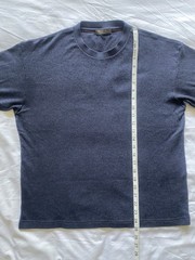 Loro Piana Philion T-Shirt Chasmere & Silk Size Large Ombre Blue (NWOT) ~$1,5700