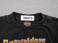 VTG Harley Davidson Easyriders Shirt Mens XL Black 1992 Just Brass Skull Biker