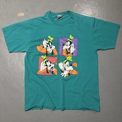 Vintage Disney Parks Goofy Graphic T Shirt Large/Xl Made In USA 90s Rare Cartoon