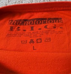 The Notorious Remember B.I.G. Puff Daddy & The Family Tour T Shirt Size L