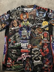 Psycho Speed Inc Piraniaz Racing NHRA Camping World Shirt L Multi Color
