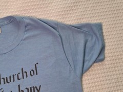 Vintage 1980 Church of Epiphany 75th Anniversary Light Blue T-shirt Size XL